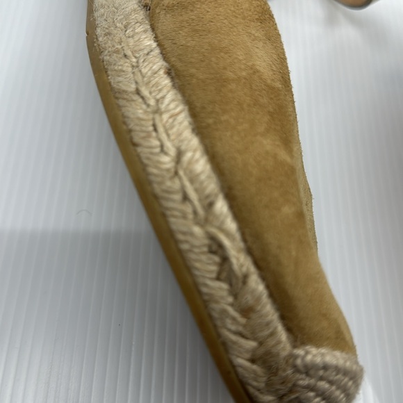 Kanna Made in Spain tan suede wedge espadrilles sandals SZ 8 - Picture 11 of 13